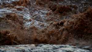 Video: así está el río Neuquén en la presa Portezuelo Grande