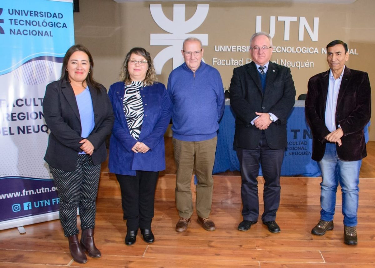 Las autoridades locales, de la UTN y de la Fundación Pampa presentaron la propuesta. (Foto: gentileza)