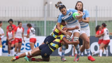 Pallero forma parte del plantel de la Selección Argentina de rugby.