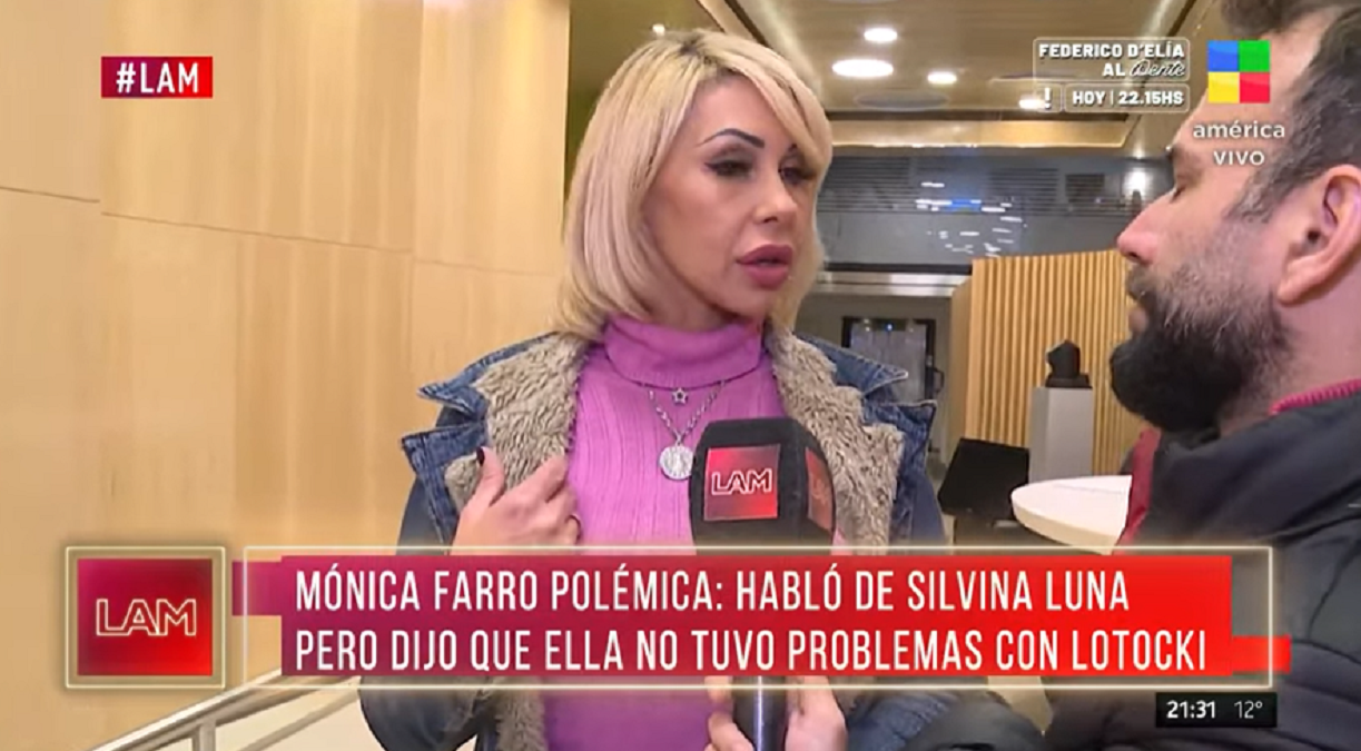 La salud de Silvina Luna: Mónica Farro dijo estar "feliz" con la intervención que le hizo Aníbal Lotocki. 