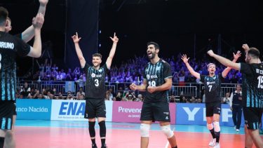 Argentina le ganó 3 a 0 a Italia en el debut por la VNL.