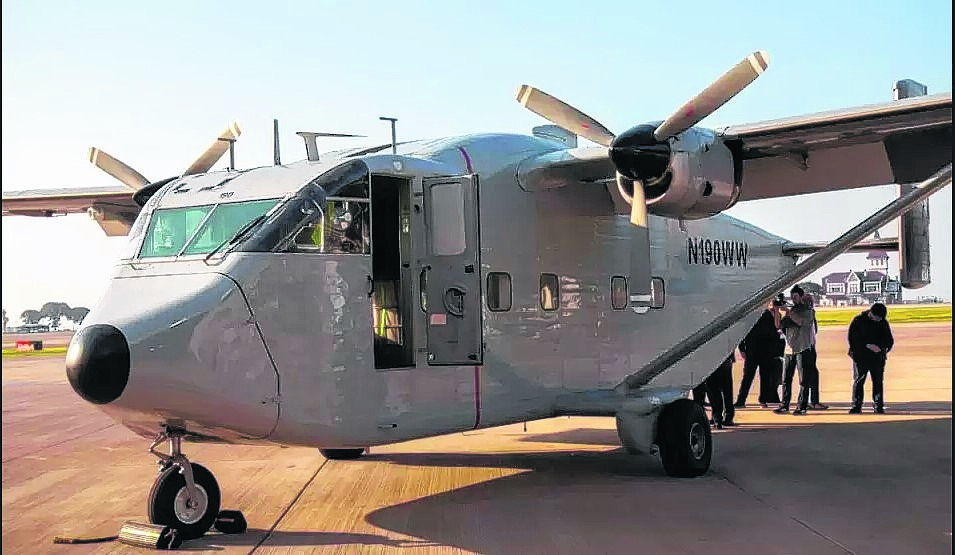 El avión Skyvan PA-51 fue uno de los utilizados para los “vuelos de la muerte”, comprado por el Ministerio de Economía