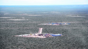 Vaca Muerta, epicentro de la industria petrolera en Neuquén, registró un nuevo sismo. Foto Archivo Andrés Maripe