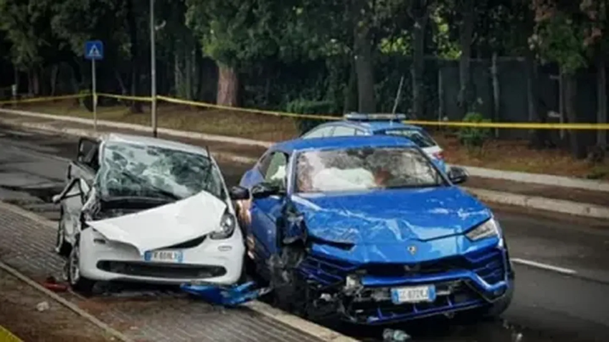 Reto viral en un Lamborghini: chocaron y mataron a un nene. 