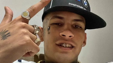 El video de una cámara de seguridad que complica a L-Gante. 