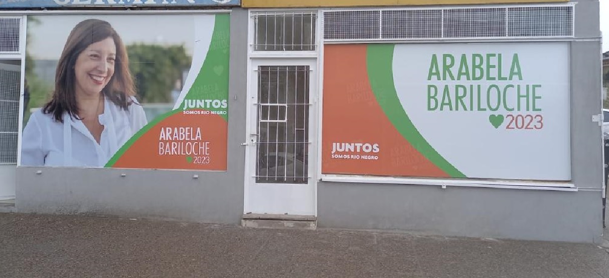 La gobernadora Arabela Carreras sostiene su candidatura a intendenta de Bariloche, en un fin de semana decisivo para Juntos Somos Río Negro.