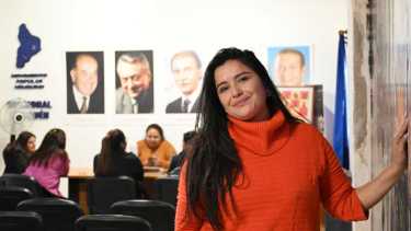 Daniela Sifuentes es secretaria de Acción Política de la Seccional Primera del MPN. Foto: Florencia Salto.