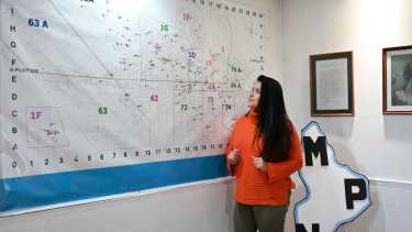 Daniela Sifuentes, secretaria de Acción Política de la seccional primera del MPN. Foto: Florencia Salto.