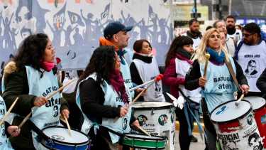 Docentes de Neuquén anuncian paro para la próxima semana, en contra de la "domonización". Foto: Mati Subat
