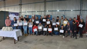 Vaca Muerta: jóvenes de Chañar se capacitaron en un tipo de soldadura clave para la industria