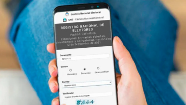 En el padrón figuran tus datos personales, el lugar de votación y el número de mesa. 