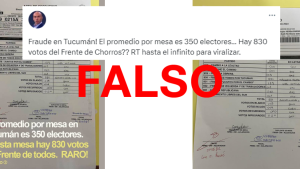 Elecciones 2023 en Tucumán: el error de un acta viral en redes fue enmendado antes del conteo