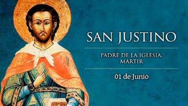 San Justino Mártir se celebra todos los 1 de junio, por la Iglesia Católica.-