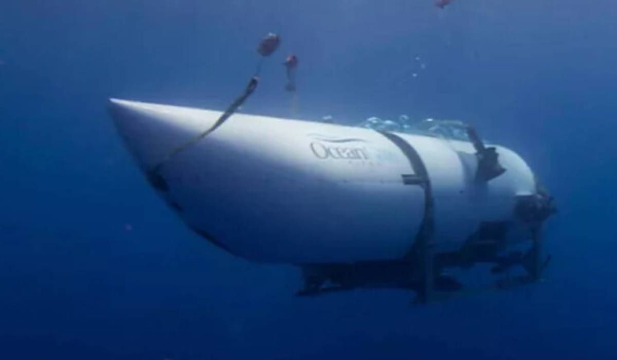 "Titán" es la nave sumergible de OceanGate Expeditions, que se encuentra desaparecida. Foto: OceanGate Expeditions.-