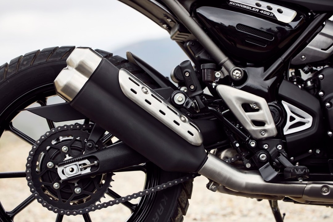 La marca de motos Triumph presenta: Speed 400 y Scrambler 400 X