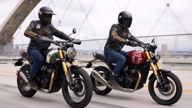 La marca de motos Triumph presenta: Speed 400 y Scrambler 400 X