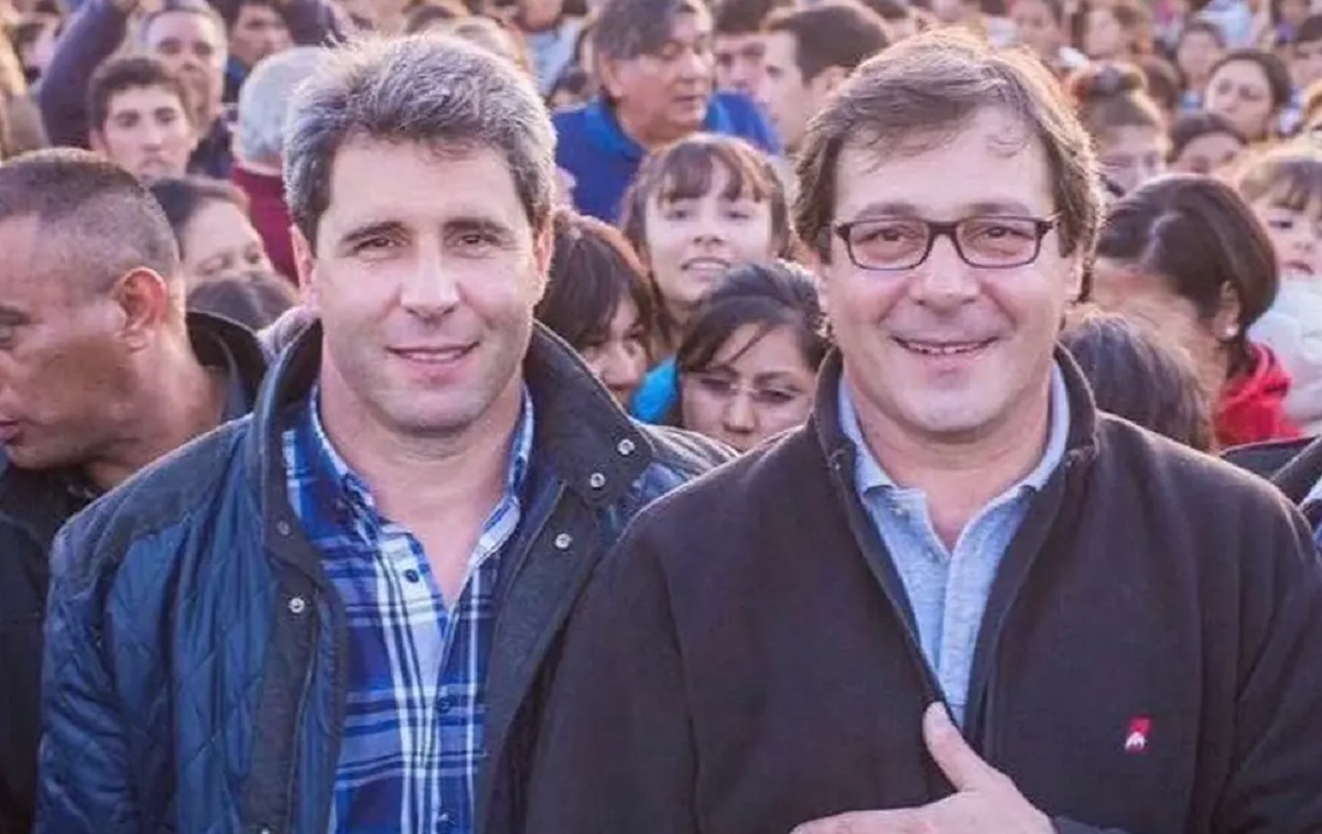 Sergio y Rubén Uñac, el gobernador actual y el candidato, respectivamente.  