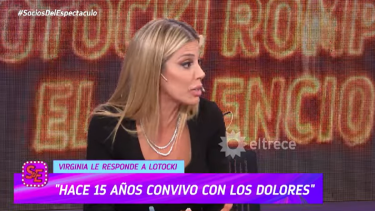 Virginia Gallardo se solidarizó con Silvina Luna y apuntó contra Aníbal Lotocki:  "Yo veía los chanchullos que hacía con ese polvito blanco". 