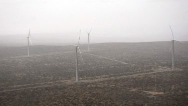 Vientos Neuquinos consta de 29 aerogeneradores que producen aproximadamente cien megavatios de energía. Foto: Gentileza.