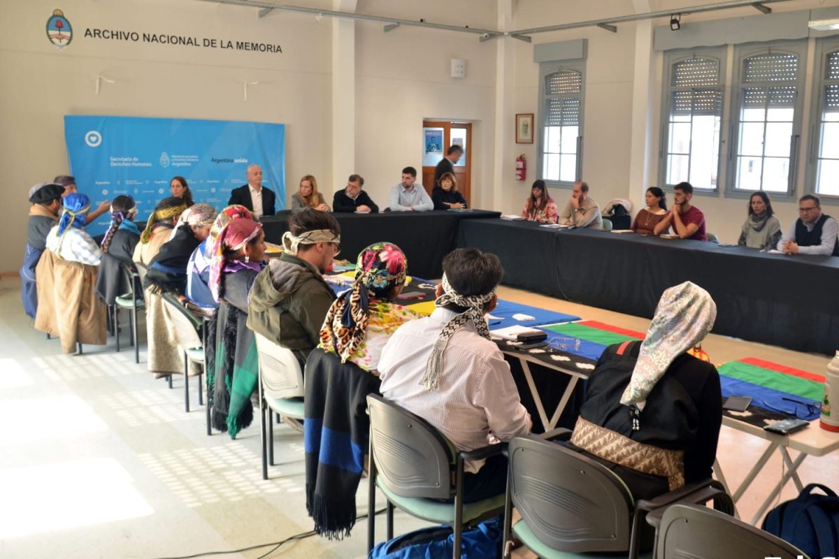 El acuerdo entre mapuches y Nación se dio en el contexto de la mesa de diálogo.  Foto: Gentileza