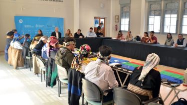 El acuerdo entre mapuches y Nación se dio en el contexto de la mesa de diálogo.  Foto: Gentileza