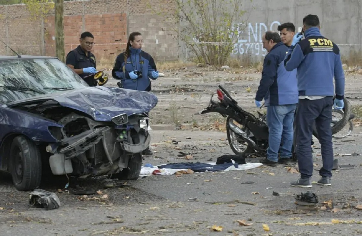 A pesar de los esfuerzos médicos, padre e hija murieron por la gravedad de las heridas. Foto: Los Andes. 
