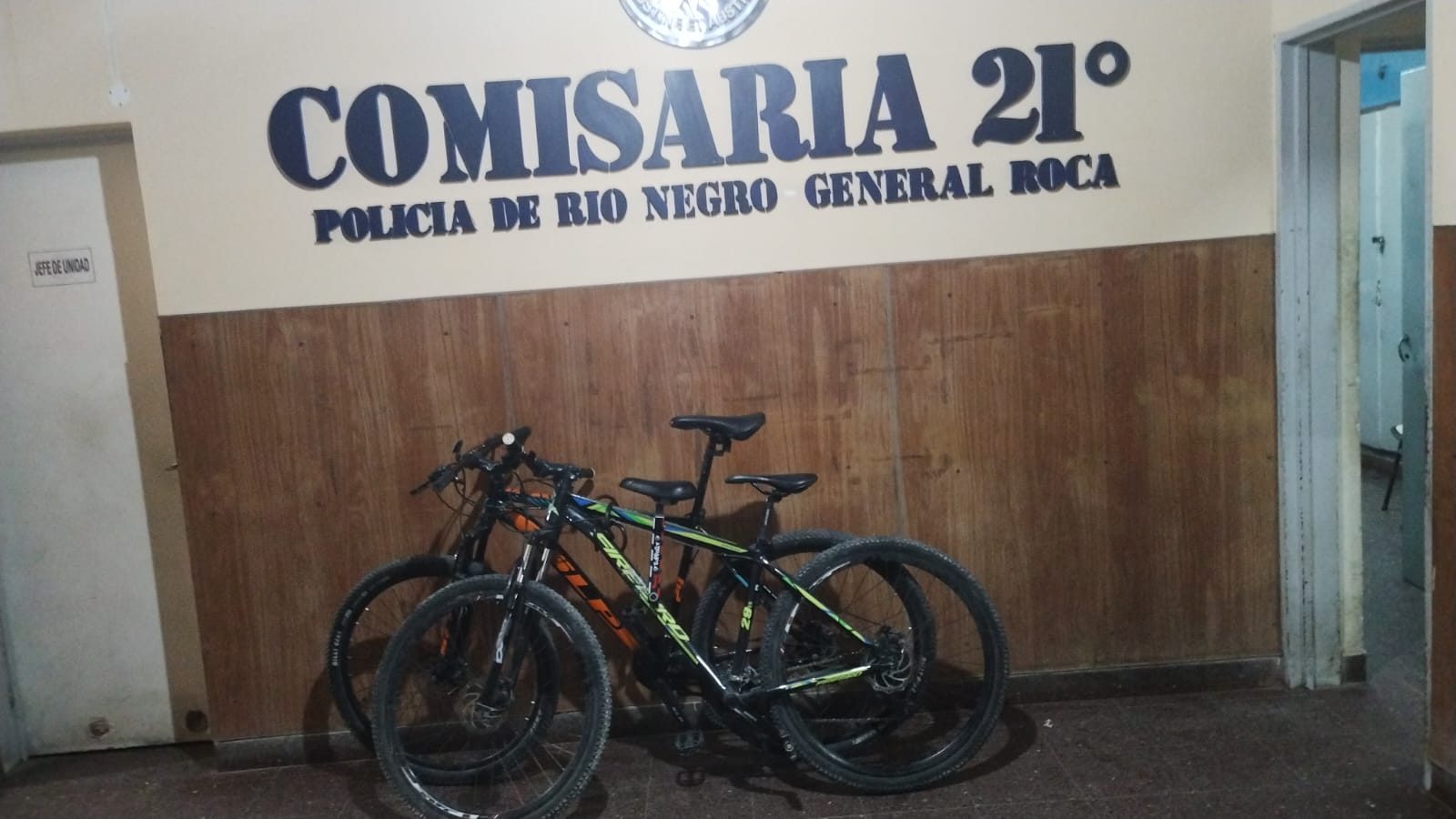 Las bicicletas fueron robadas de un hogar ubicado en el norte de Roca. Foto: Gentileza.