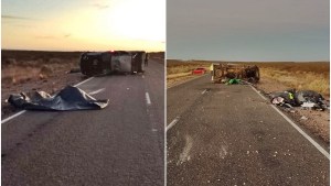 Un muerto y un herido grave en un vuelco sobre la Ruta 152: habían partido desde Neuquén