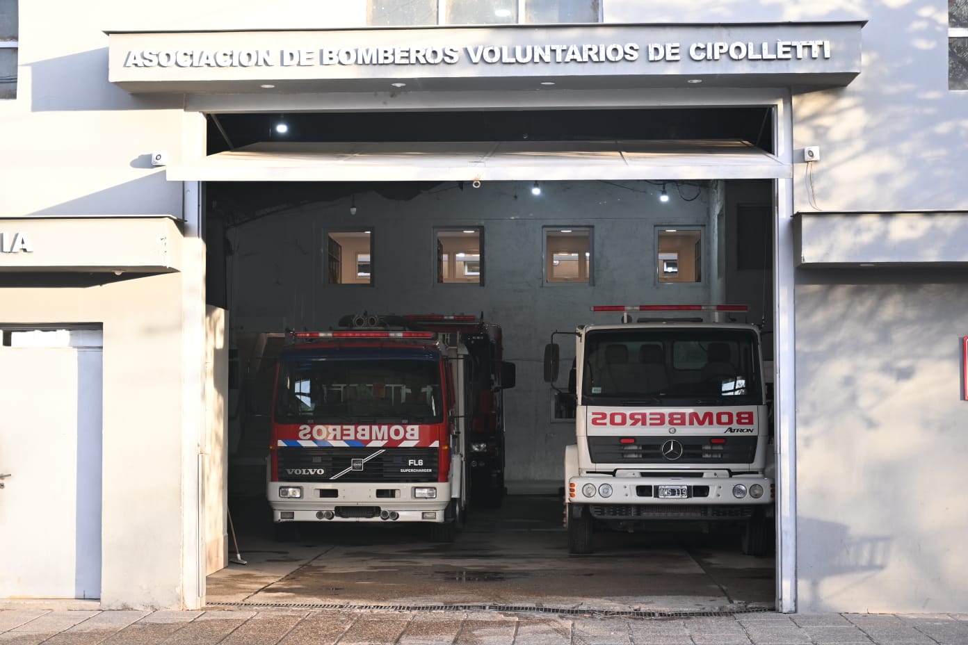 La beba fue trasladada al hospital de Cipolletti. Foto: Florencia Salto