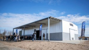 Se inauguró un centro de almacenamiento para envases de agroquímicos, en Roca
