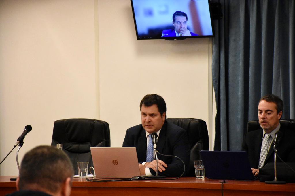 El tribunal, que preside Luis Giorgetti, los declaró culpables por unanimidad el 16 de marzo pasado. Foto Matías Subat