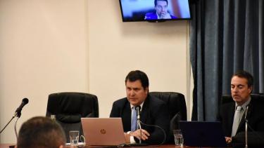 El tribunal, que preside Luis Giorgetti, los declaró culpables por unanimidad el 16 de marzo pasado. Foto Matías Subat
