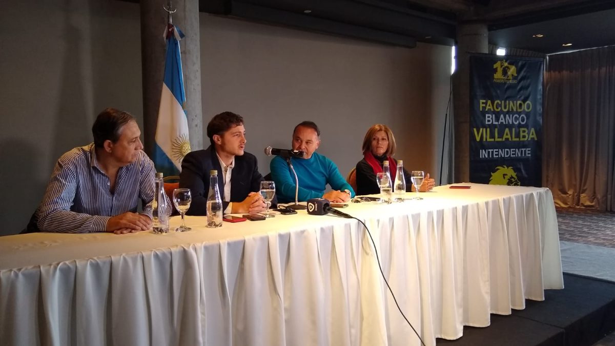 Facundo Blanco Villalba es el candidato a intendente de Primero Río Negro en Bariloche. 