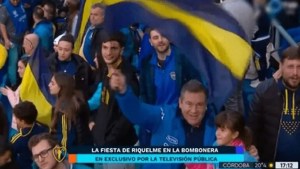 Escándalo en Tucumán: vieron a un dirigente de Atlético flameando la bandera de Boca