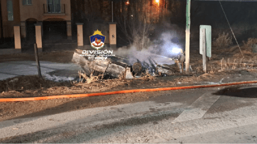 El accidente fatal ocurrió este viernes 16 sobre ruta 22. Foto: Policía de Neuquén