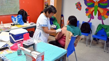 En la provincia hay 286 Agentes Sanitarios. Foto: Marcelo Ochoa.