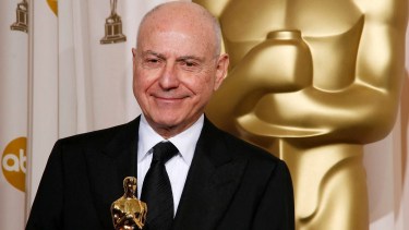Alan Arkin, cuando ganó el Oscar por Little Miss Sunshine. 