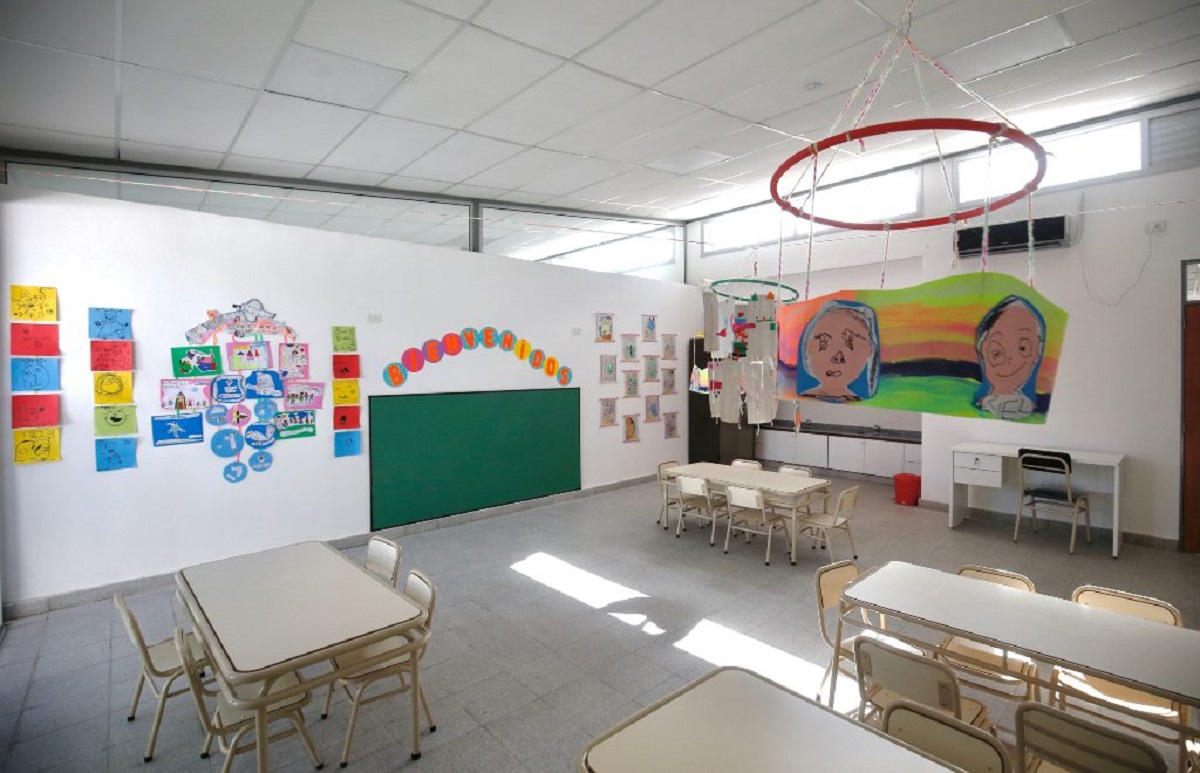 Mientras más jardines de infantes hay, mayor es la asistencia a las salas de 3, 4 y 5 años. Foto: archivo Télam.