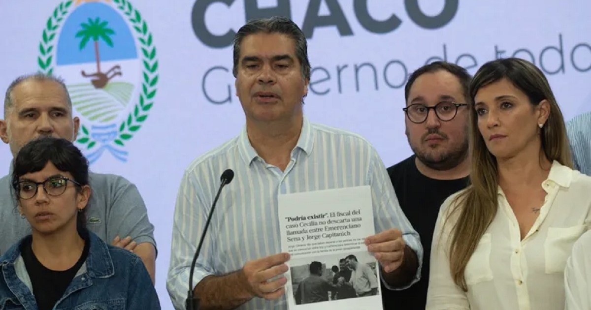 Jorge Capitanich negó haber hablado con Emerenciano Sena tras su detención thumbnail