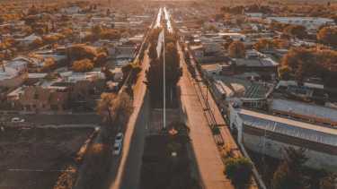 Sin agua en Catriel. Foto Archivo