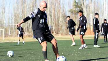 Michelena se entrena en CIpolleti desde la semana pasada. (Foto: Matías Subat)