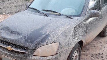 El auto había sido robado hace unos días en Cipolletti. Foto: Gentileza.