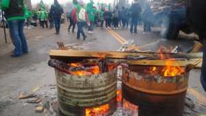 Levantaron el corte en Paso Córdoba que bloqueó el paso de camiones a Vaca Muerta