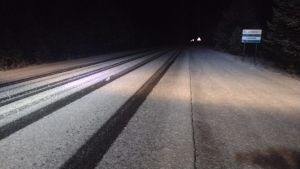 Nieve en la Ruta 40: piden extremar la precaución entre Bariloche y El Bolsón