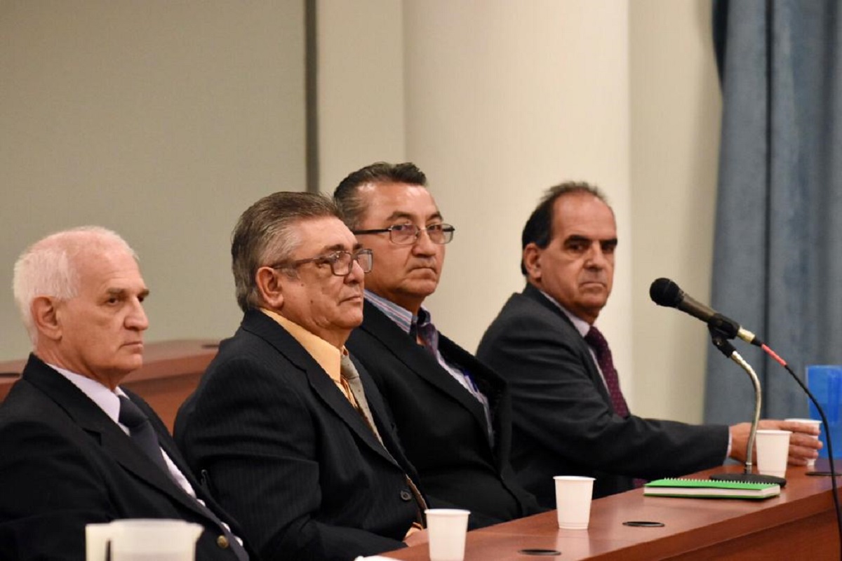 Rinzafri, Moisés Soto, Adolfo Soto y Carlos Zalazar, los principales responsables del operativo. (Archivo)