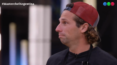 Juan Francisco, el nuevo eliminado en MasterChef Argentina. Foto: Captura Telefé