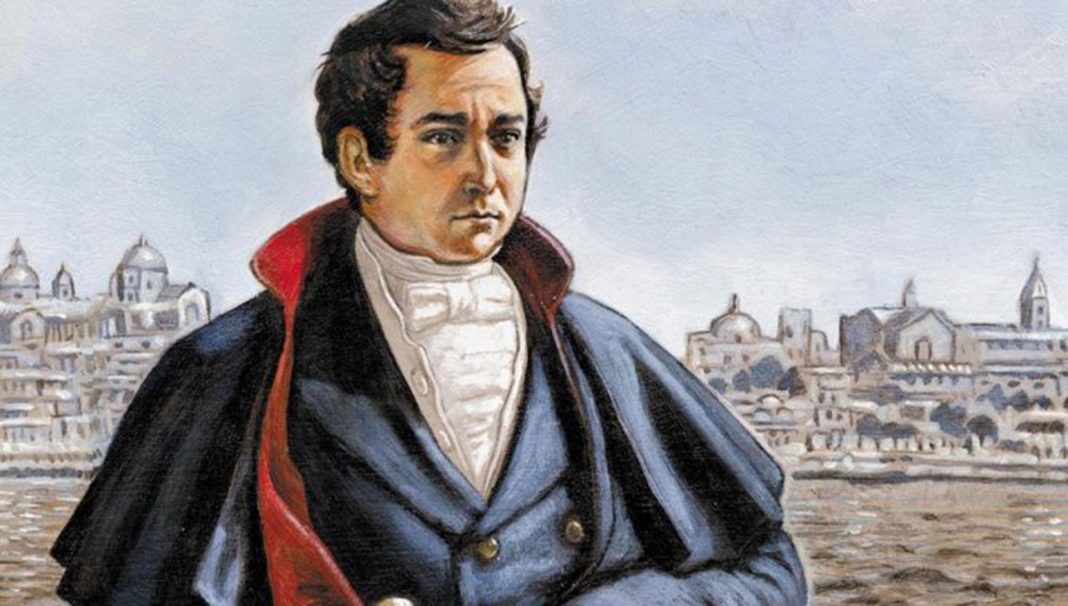 Mariano Moreno era un ferviente revolucionario que creó el diario La Gazeta. 