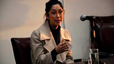 La postulante tiene 40 años y es egresada de la Universidad Nacional del Comahue. Foto Matías Subat.