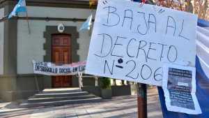La CTA respaldó la protesta de Desarrollo Social en Neuquén