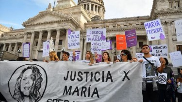 A 8 años del primer Ni Una Menos: se realizaron marchas en todo el país. Foto: Telam